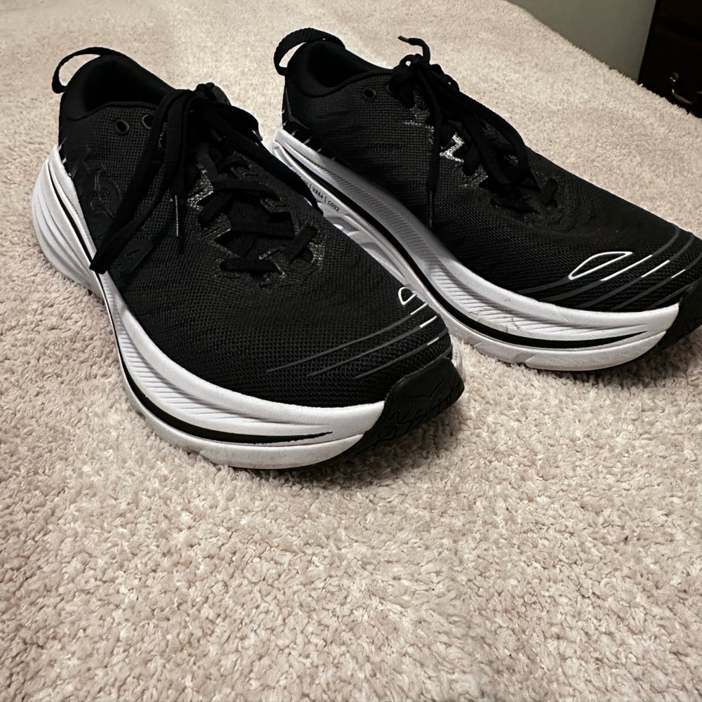 Hoka Bondi X. Worn twice.